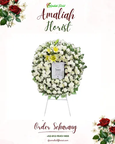 Krans Bunga Duka Cita di Menayu